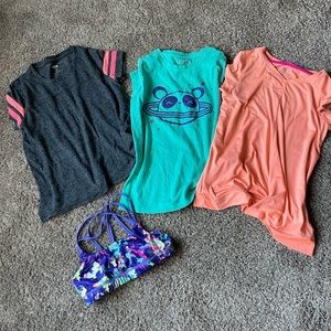 Girls size 7-8 tops